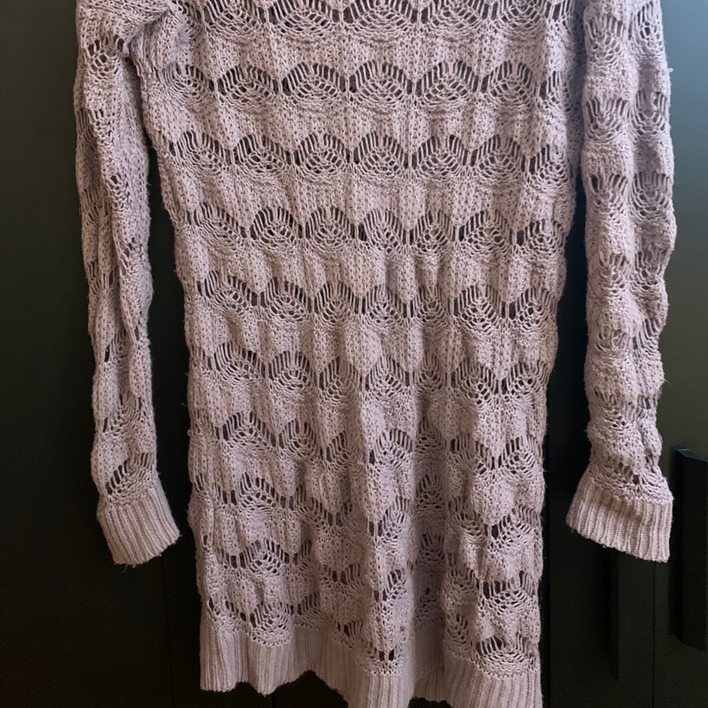 PURPLE KNIT DRESS - Picture 2 of 5